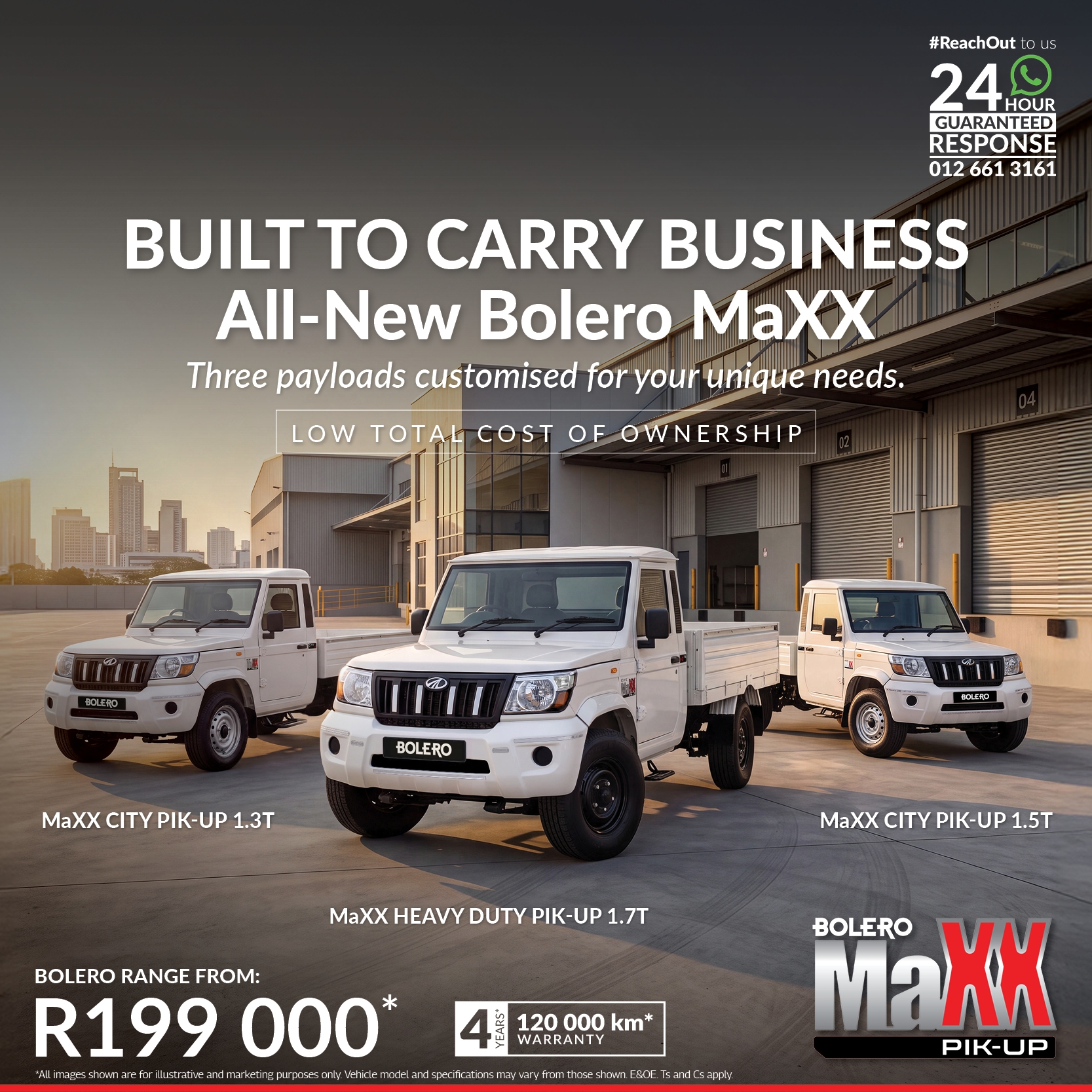Mahindra Bolero MaXX range