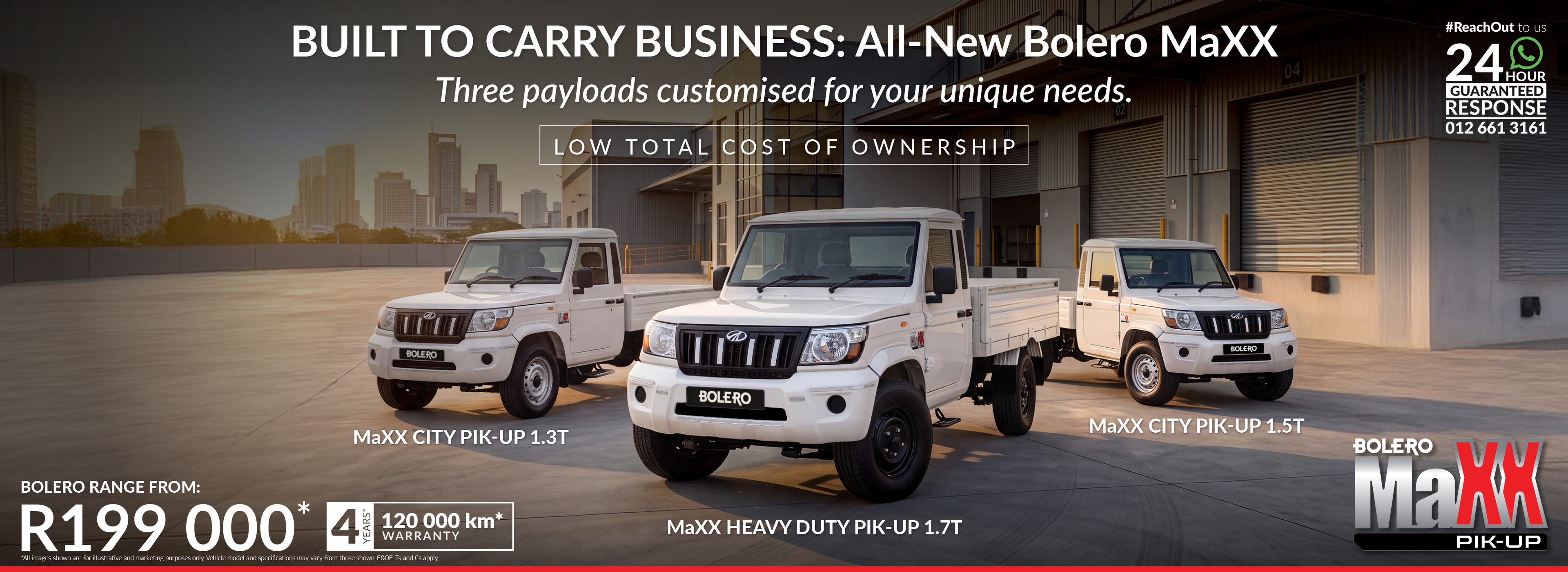 Mahindra Bolero MaXX range