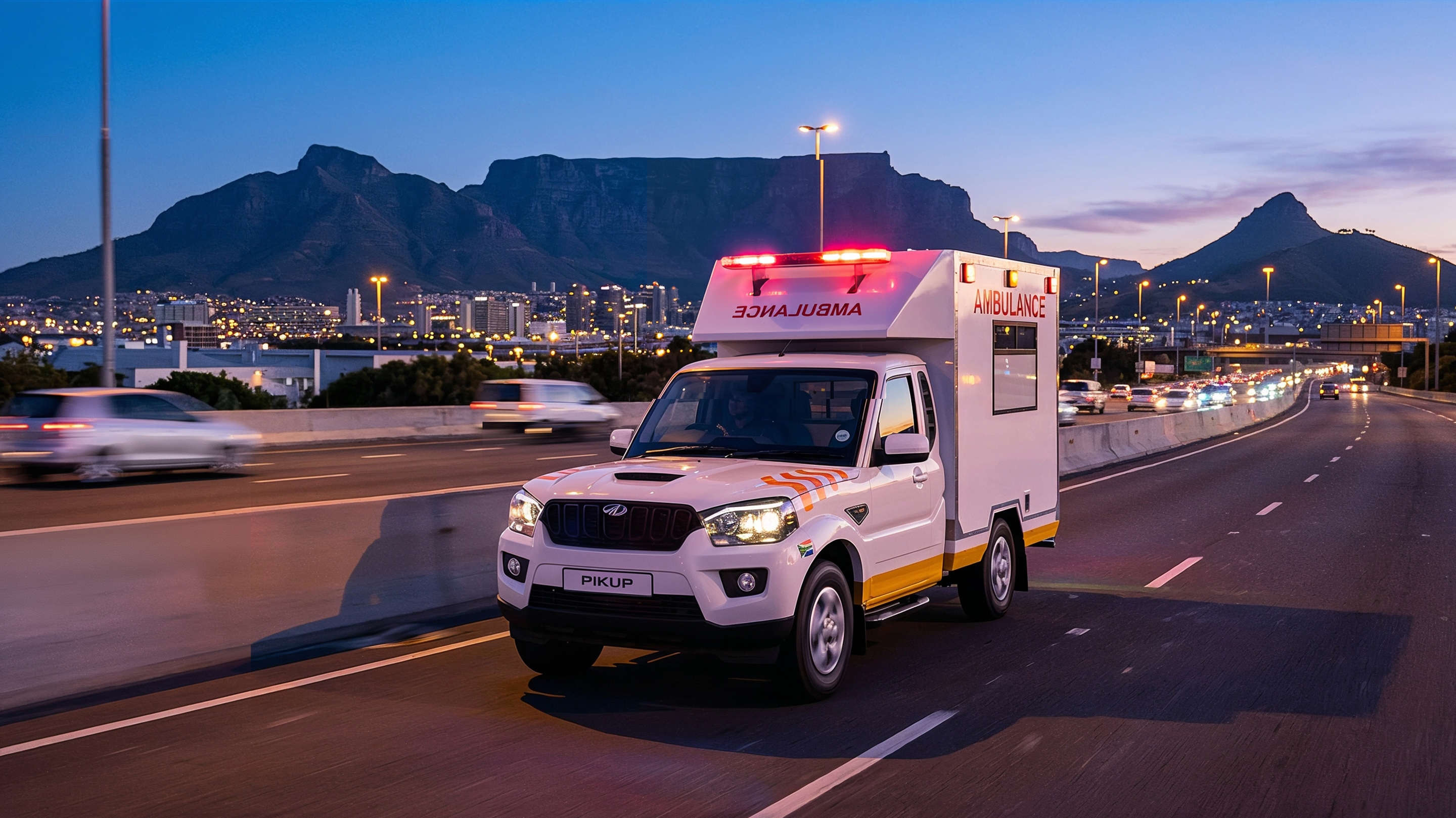 Mahindra S6 Ambulance Pik Up hero