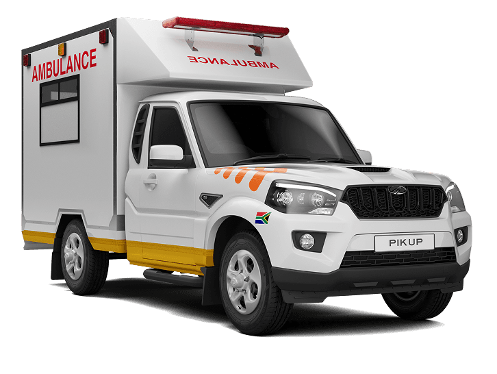 Mahindra S6 Ambulance Pik Up Ambulance (4x4)