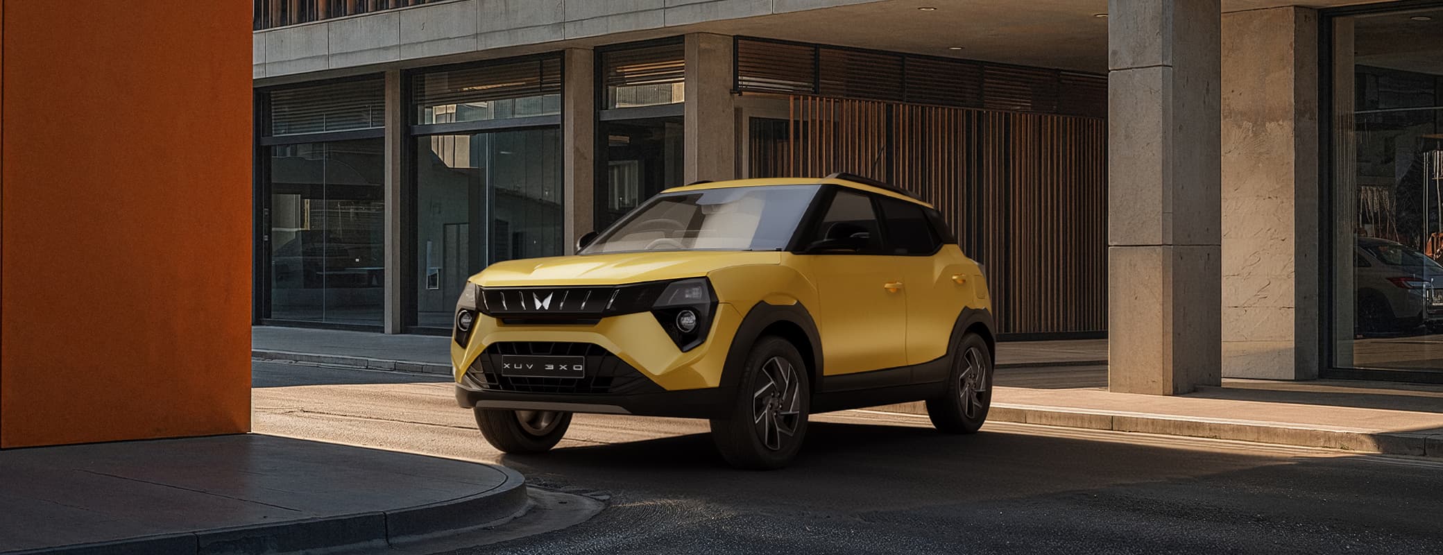 XUV 3XO Citrine Yellow
