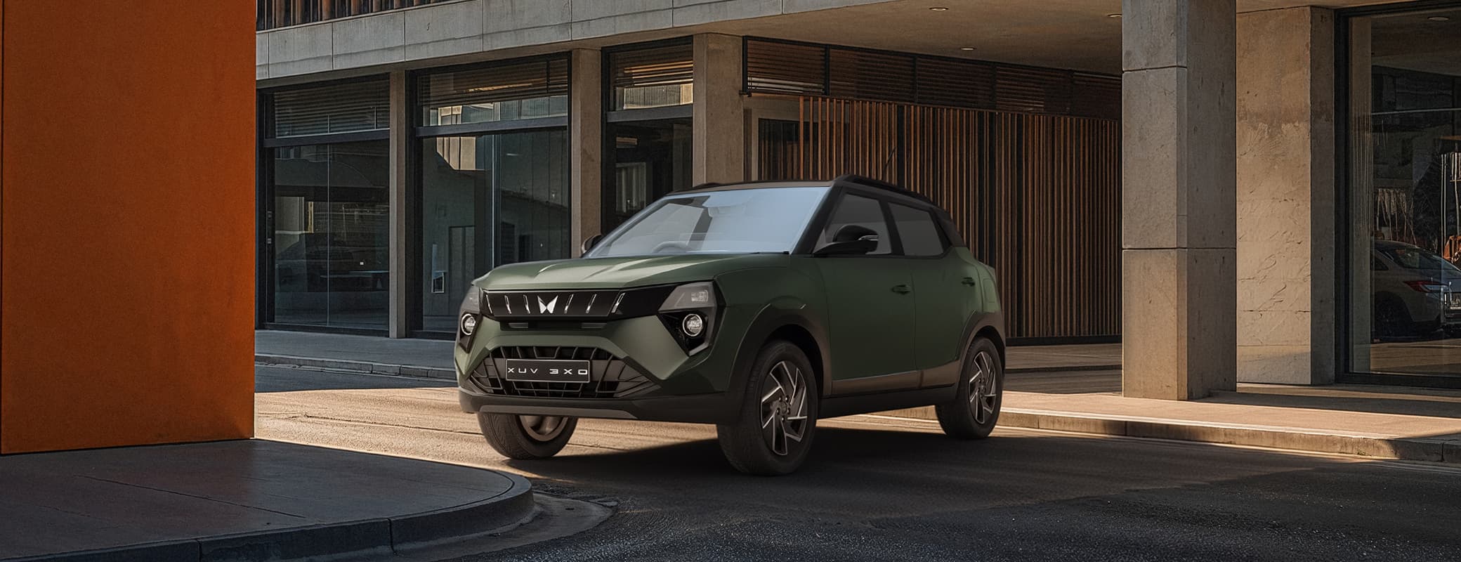 XUV 3XO Deep Forest Grey