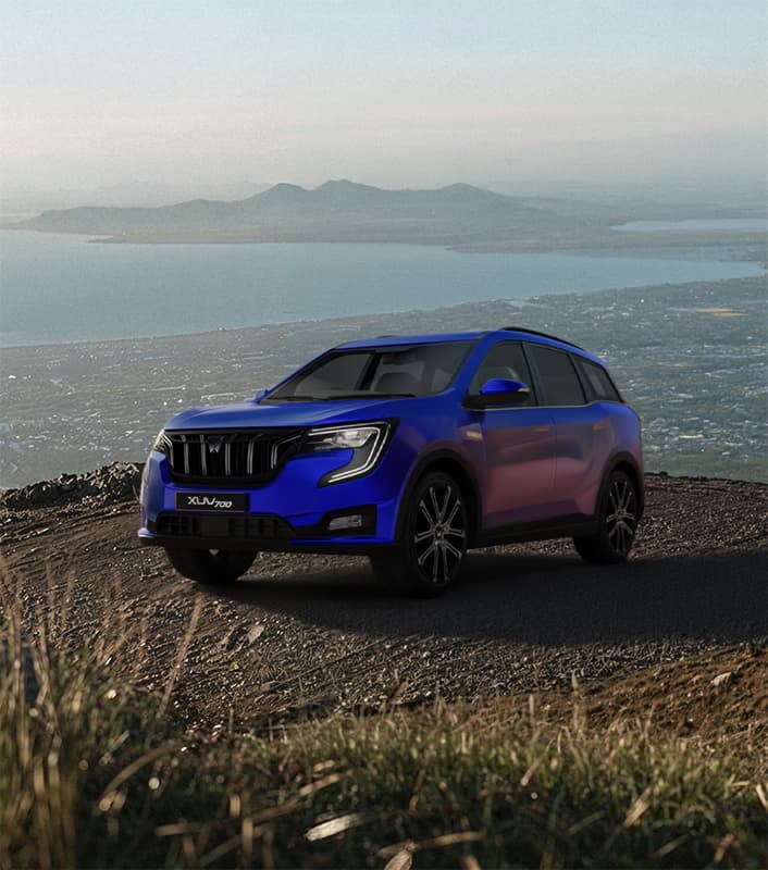 XUV700 Electric Blue