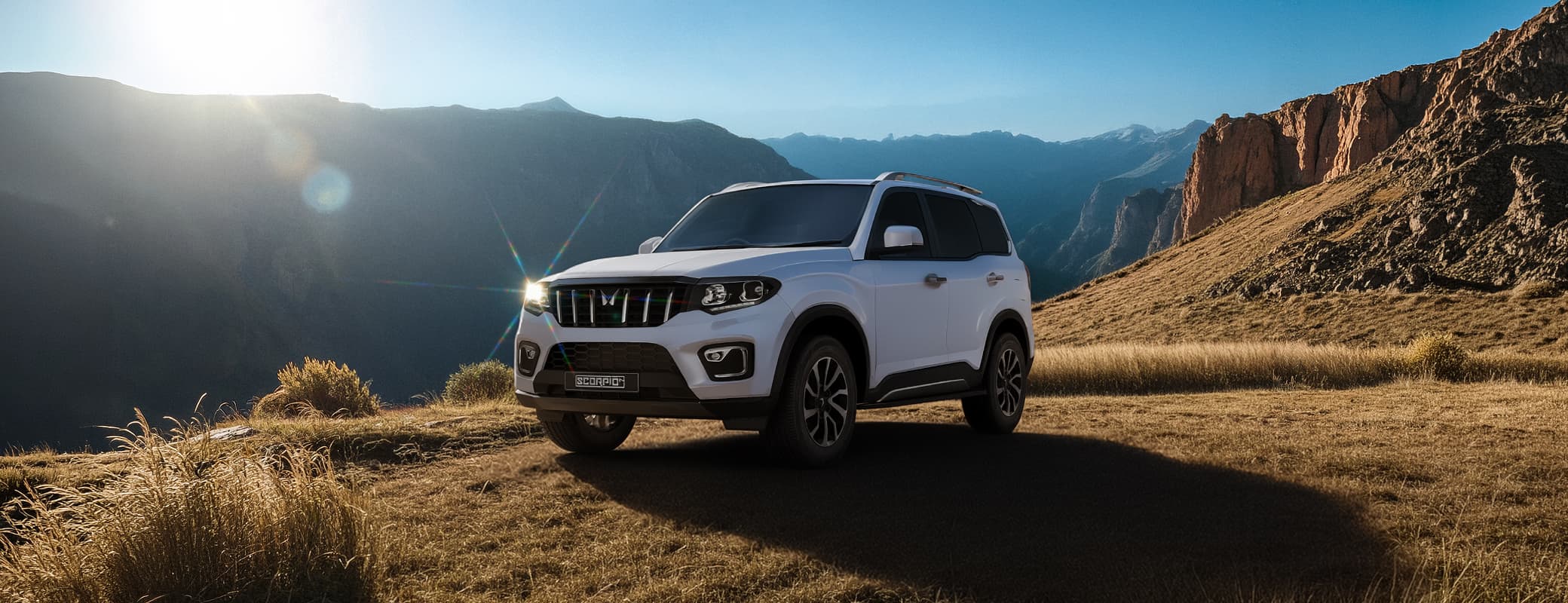Scorpio-N Everest White