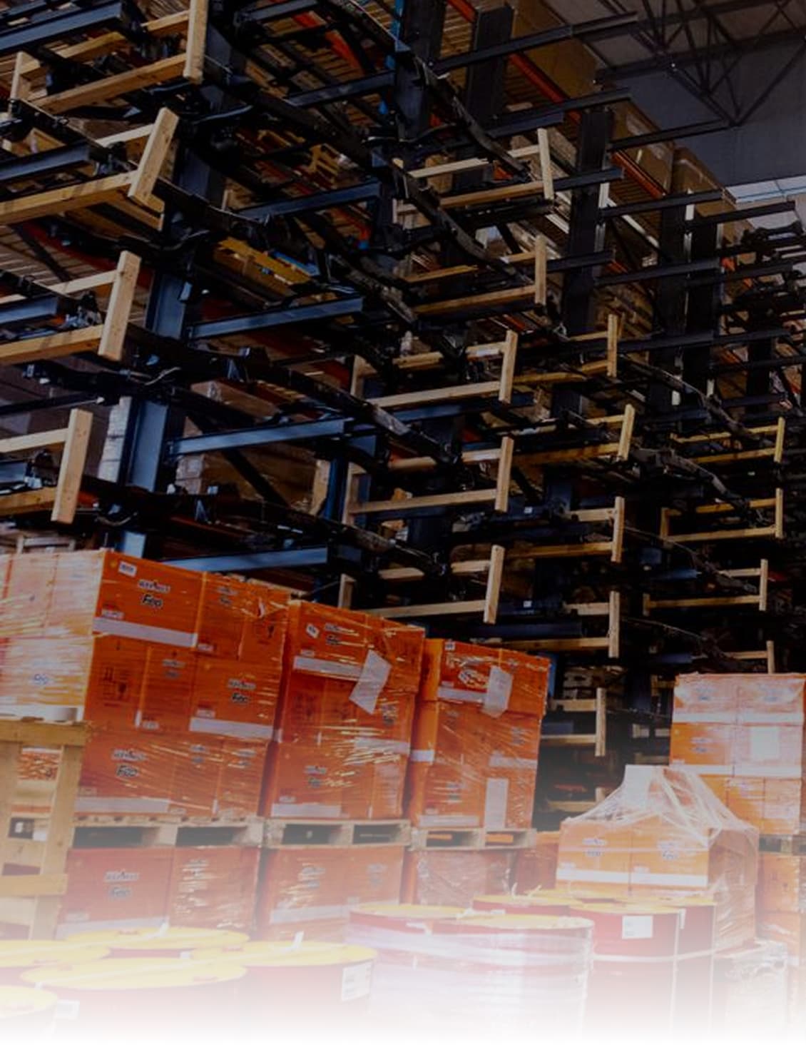 Mahindra parts warehouse — only genuine Mahindra parts, accessories and services