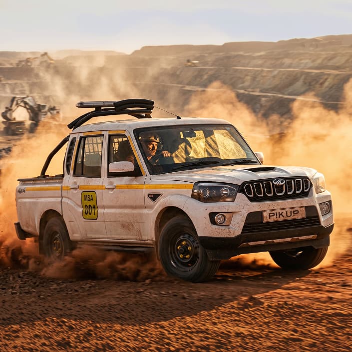 Mahindra S6 Mining mHawk diesel performance