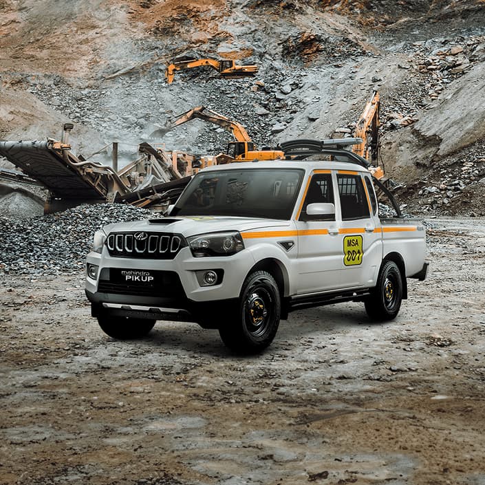 Mahindra S6 Mining regulation compliant specification