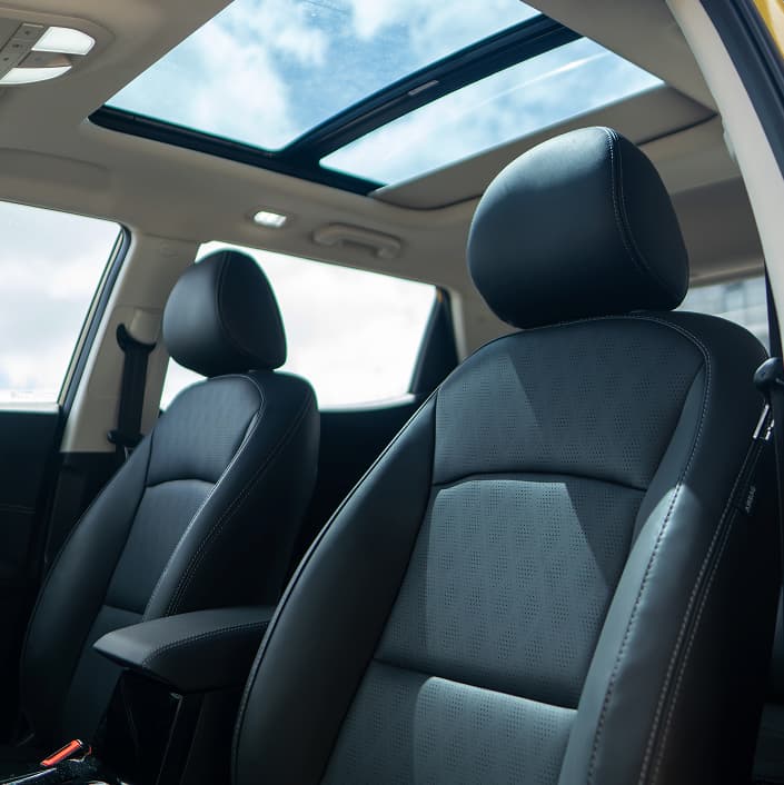XUV 3XO interior and sunroof