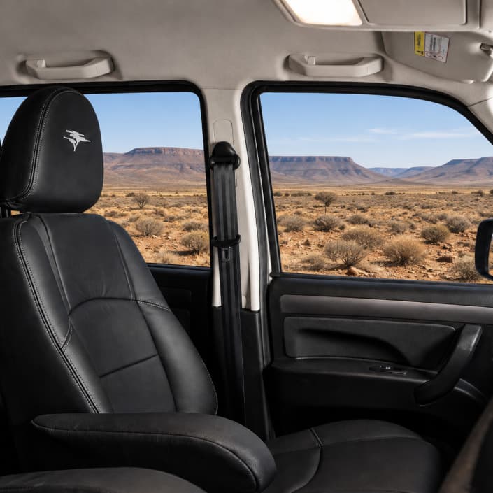 Mahindra Karoo Mist interior comfort