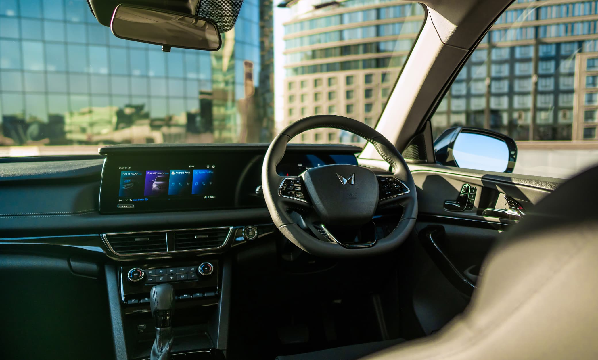 Mahindra XUV700 interior — cabin and dashboard