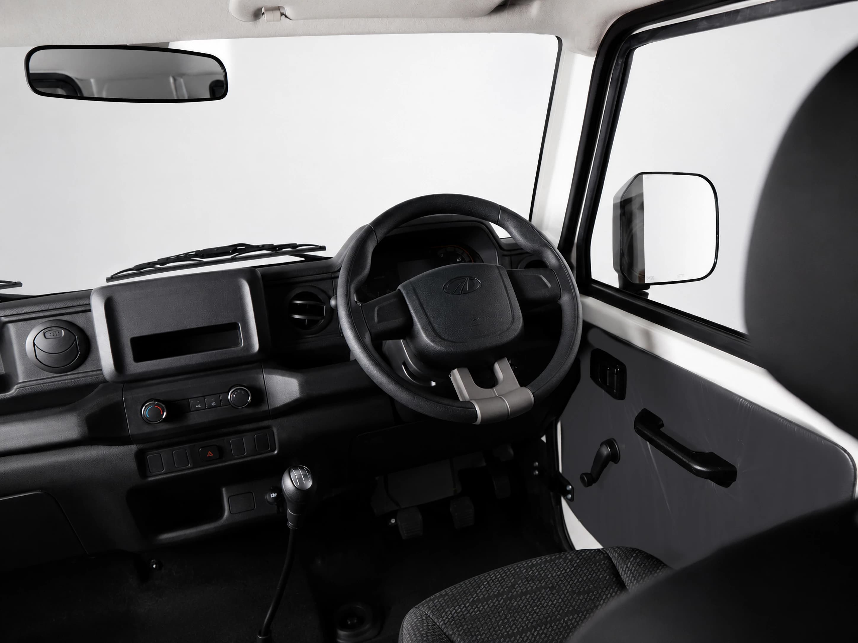 Mahindra Bolero MaXX interior — cabin