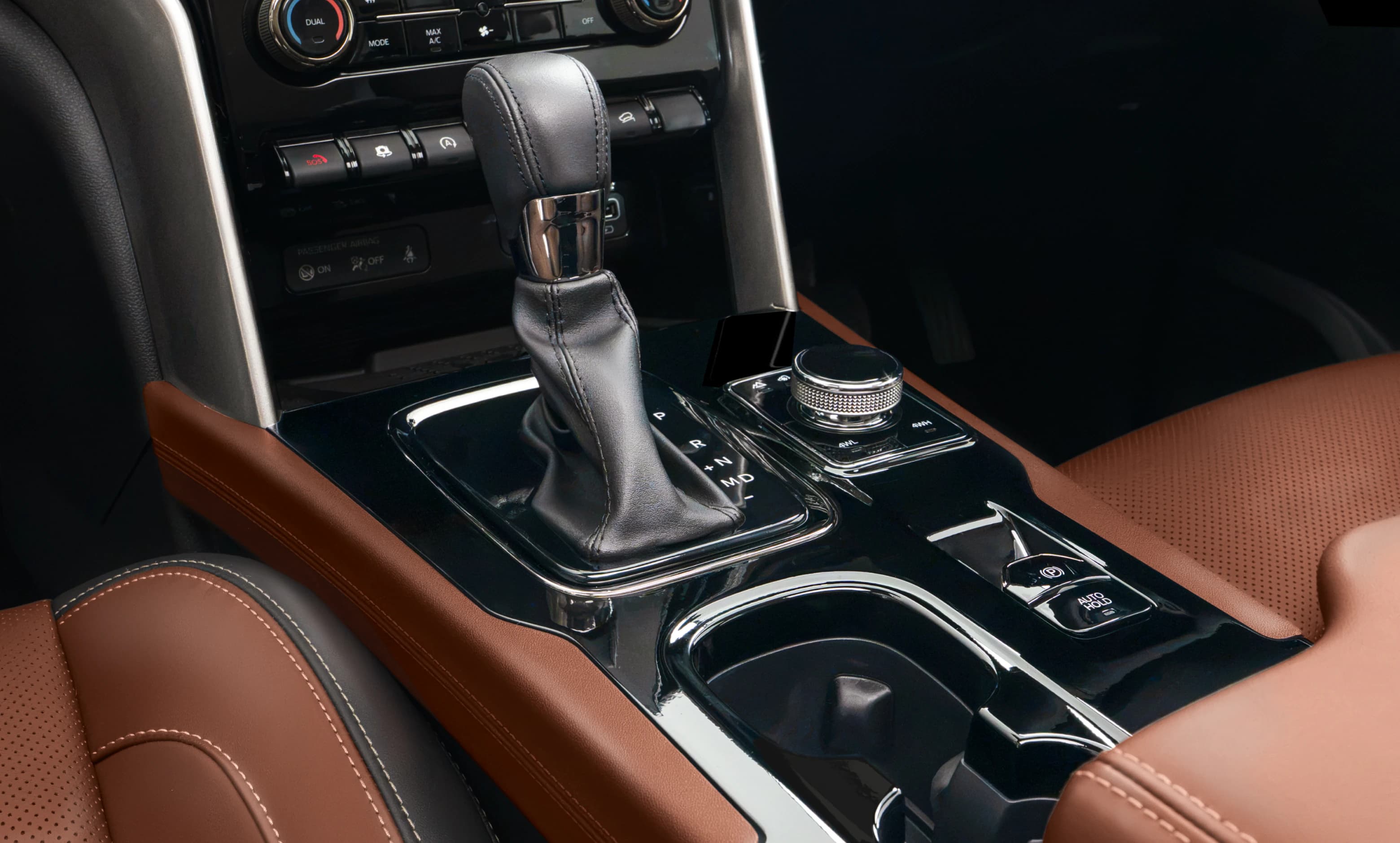 Mahindra Scorpio-N interior — centre console