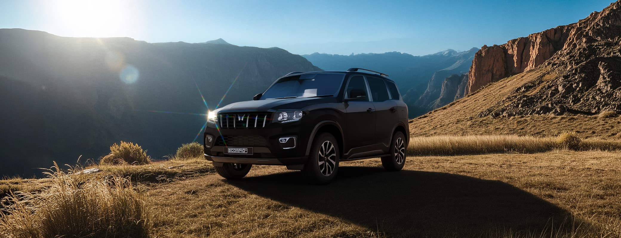 Scorpio-N Stealth Black