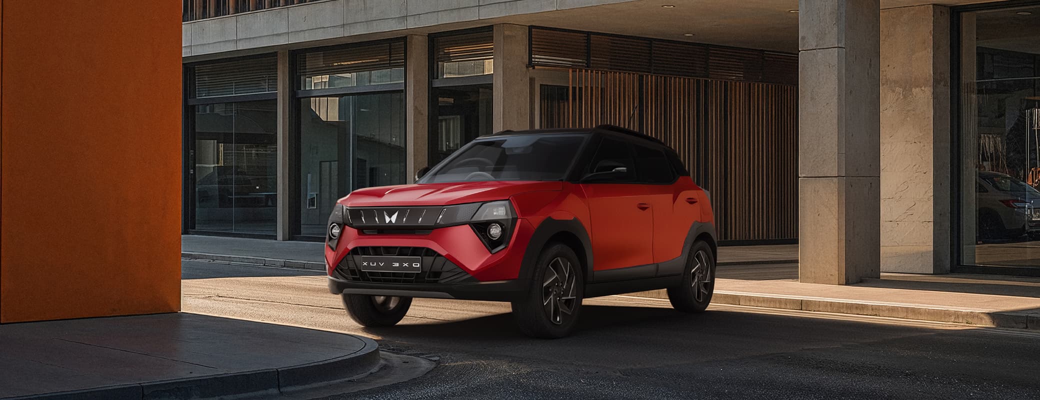 XUV 3XO Tango Red Black
