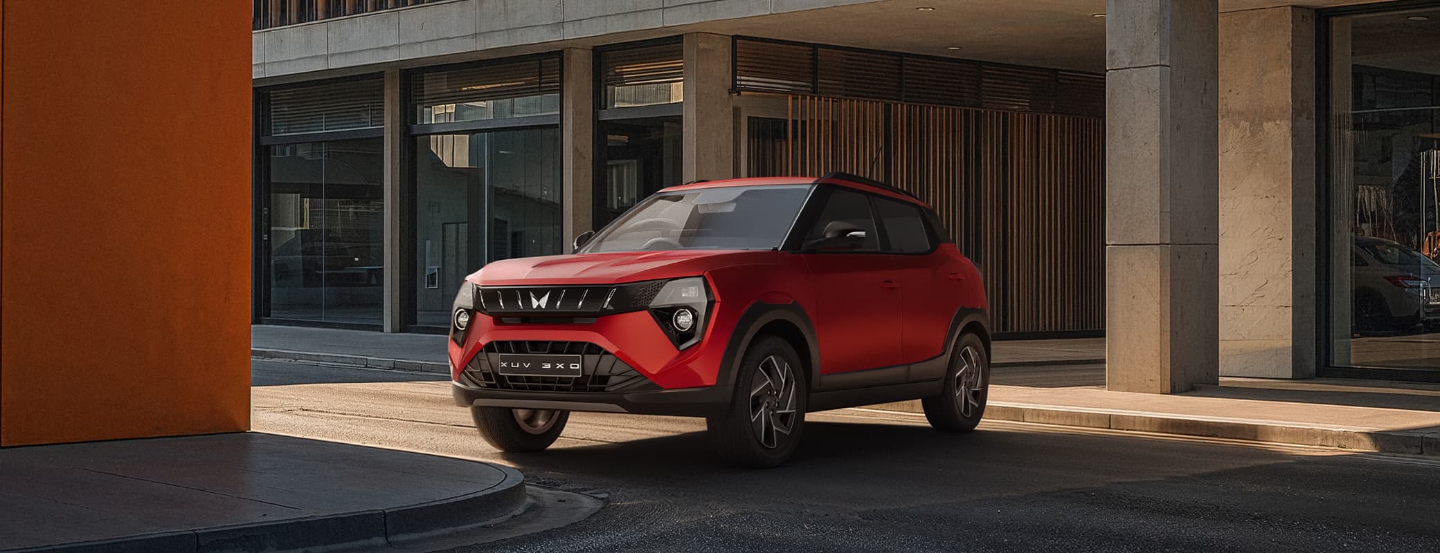 XUV 3XO Tango Red