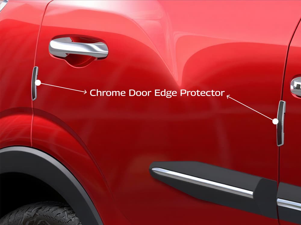 CHROME DOOR EDGE PROTECTOR