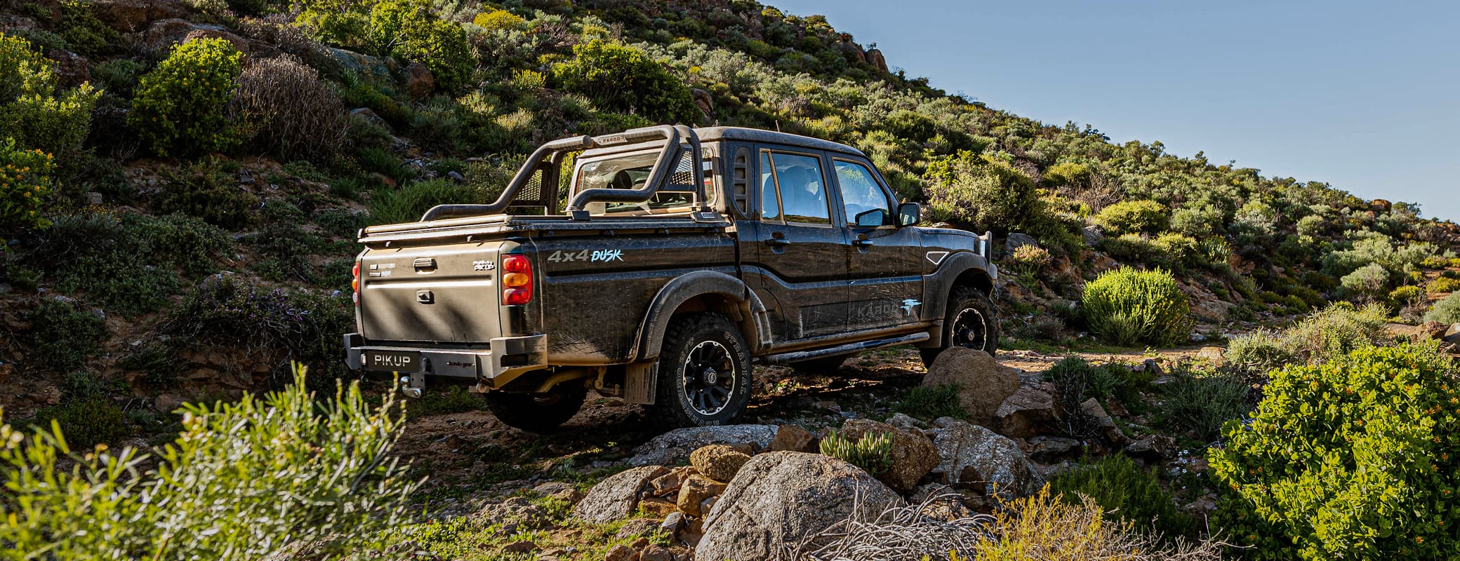 Karoo Dusk — Rear stance