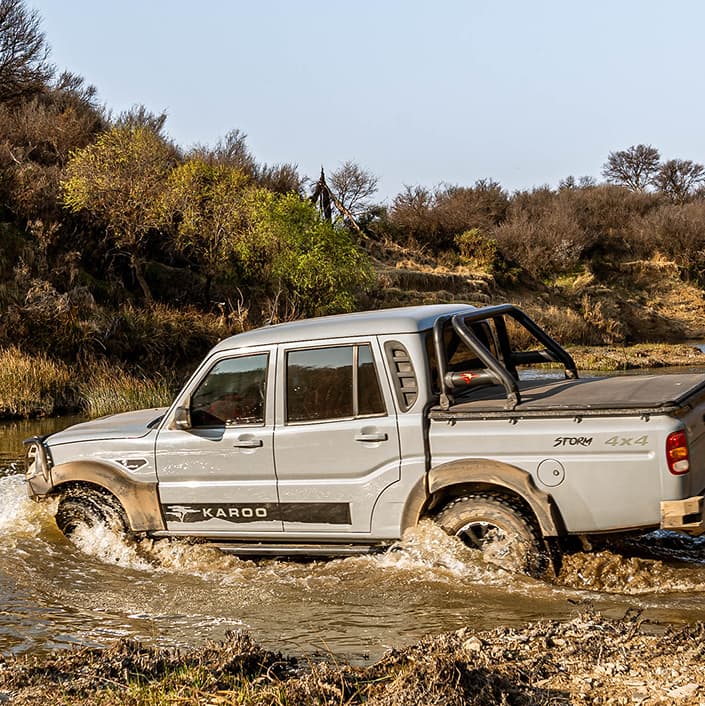 Mahindra Karoo Storm adventure specification