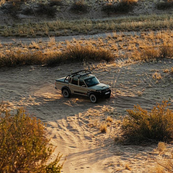 Mahindra Karoo Dawn adventure specification