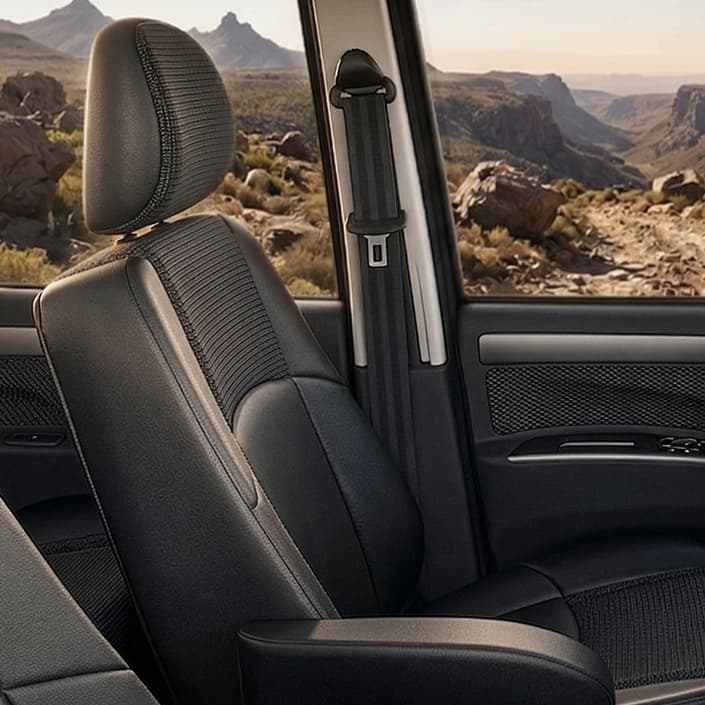 Mahindra Karoo Dusk interior comfort