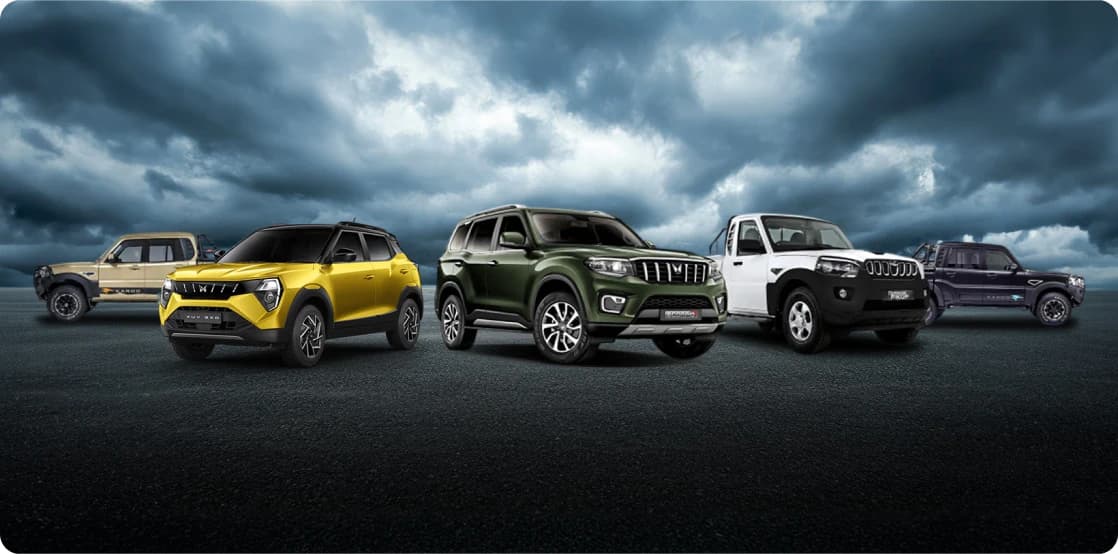 Mahindra SUV and bakkie range